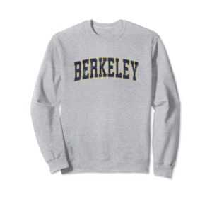 berkeley california ca vintage athletic sports design sweatshirt
