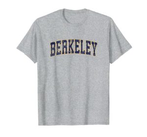 berkeley california ca vintage athletic sports design t-shirt