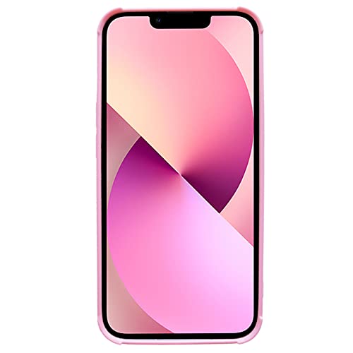 DMaos iPhone 13 Pro Case for Women, 3D Pop Bubble Heart Kawaii Gel Cover, Cute Girly for iPhone13 Pro 6.1 inch - Baby Pink