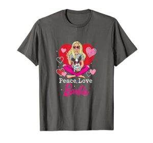 barbie - wishing you peace & love on valentine's day t-shirt