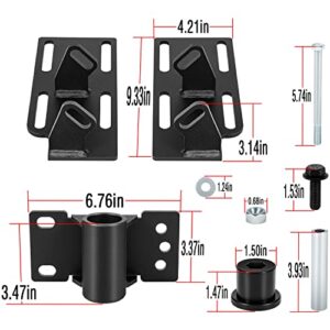 LS Engine Swap Mounts Frame Adjust 1/2” Forward 1” Rearward for 1988-1999 GM C10 K5 2WD Pick Up Suburban Blazer with LS1 LS2 LS3 LS6 LSX LQ4 LQ9 4.8 5.3 6.0 6.2 Engines