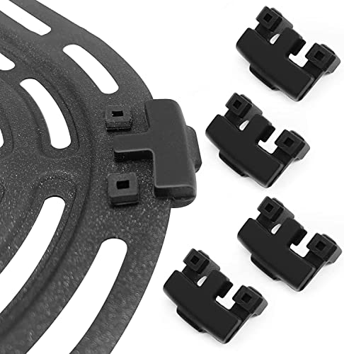 GSZN Rubber Feet for Bella Pro Series Crux Air Fryers, 4PCS Premium Rubber Bumpers, Rubber Tips, Silicone Pieces, Rubber Tabs for Dreo COSORI Air Fryer Tray Grill Pan Plate