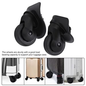 VGEBY Suitcase Caster 1 Pair Luggage Casters Mute Wheels Repalcement for Suitcase