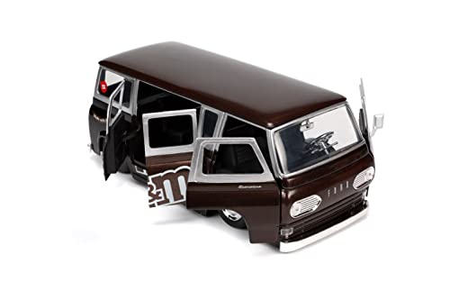 Jada Toys M&M's 1:24 1965 Ford Econoline Die-cast Car with Red Figure