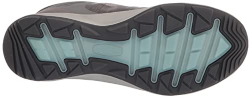 KEEN Women's Terradora Flex Low Height Waterproof Hiking Shoes, Steel Grey/Cloud Blue, 7