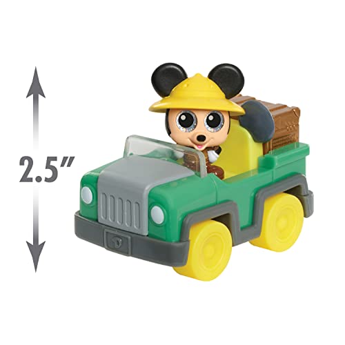 Disney Doorables Let’s Go Vehicles 2-Pack Series 1, Toy Figures, Officially Licensed Kids Toys for Ages 5 Up, Amazon Exclusive