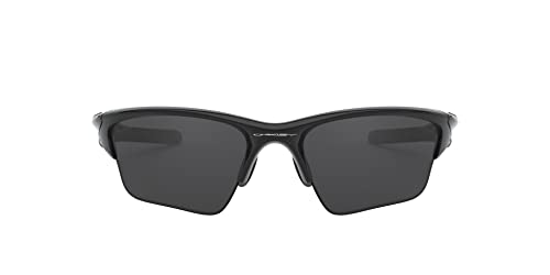 Oakley Half Jacket 2.0 XL OO9154 915401 62mm Polished Black/Black Iridium Sunglasses For Men Bundle Leash +VISIOVA Accessories