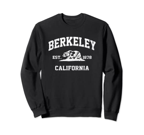 Berkeley California CA vintage state Athletic style Sweatshirt