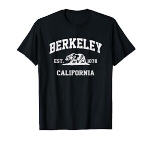berkeley california ca vintage state athletic style t-shirt