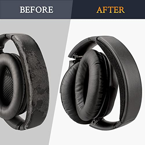 SOULWIT Replacement Headband Pad Kit for Bose QC35 & QuietComfort 35 II (QC35 ii) Headphones, Easy DIY Installation (Black)