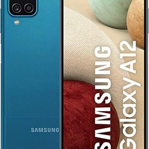 Samsung Galaxy A12 32GB A125U 6.5" Display Quad Camera Android Smartphone - Blue (Renewed) (AT&T Locked)