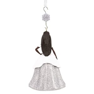 Hallmark Holiday Barbie Christmas Tree Ornament 2021 (with Limited Edition Dated Hook (Black))