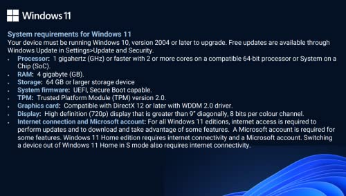 Microsoft System Builder | Windоws 11 Home | Intended use for new systems | Install on a new PC | Branded by Microsoft