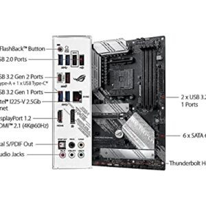 INLAND Performance 2TB PCIe Gen 4.0 M.2 NVME SSD + AMD Ryzen 5 5600X Desktop Processor Bundle with ASUS ROG Strix B550-A Gaming Motherboard