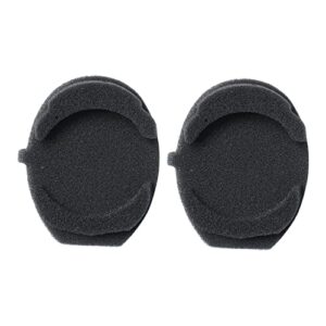 Replacement Ear-Pads Cushions for Sony WH-1000XM3 Headphones, with Soft-Touch Leather, Noise Isolation Memory Foam (Silver)