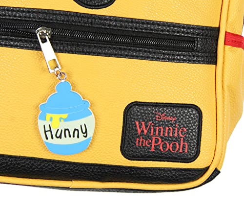 Disney Winnie The Pooh Hunny Lovin' Textured Faux Leather 3D Ears Mini Backpack