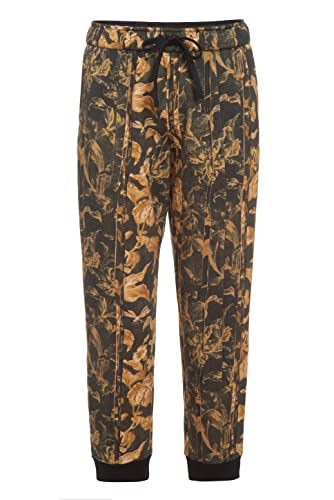 Gary Graham 422 unisex adult Patched Sweatpants, Army Floral, Large US