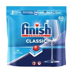 finish® classic - 60ct - dishwasher detergent - powerball