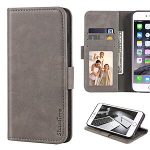 for infinix smart 5 pro case, leather wallet case with cash & card slots soft tpu back cover magnet flip case for infinix smart 5 pro (6.52”)