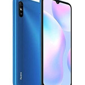 Xiaomi Redmi 9A (64GB+4GB) 4G LTE Unlocked GSM 6.53" (Not Verizon - Boost - Cricket - At&t) Dual Sim (Sky Blue)