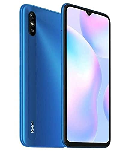 Xiaomi Redmi 9A (64GB+4GB) 4G LTE Unlocked GSM 6.53" (Not Verizon - Boost - Cricket - At&t) Dual Sim (Sky Blue)