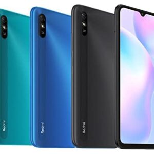 Xiaomi Redmi 9A (64GB+4GB) 4G LTE Unlocked GSM 6.53" (Not Verizon - Boost - Cricket - At&t) Dual Sim (Sky Blue)