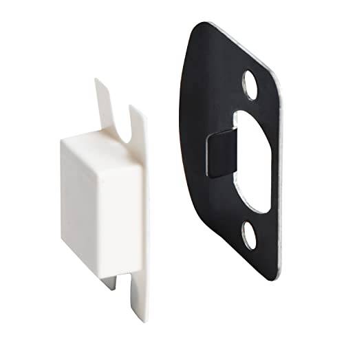 MAXECURITY Passage Door Lever Matte Black Square Interior Door Handle Keyless Doorknob Hall and Closet Lockset Handleset，Heavy Duty Non-Locking Lever Set for Left or Right Handing.