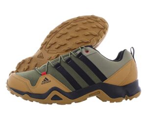 adidas men's ax2s hiking shoes, focus olive-core black-mesa, 13