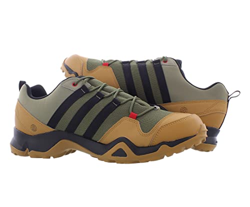 adidas Men's AX2S Hiking Shoes, Focus Olive-core Black-mesa, 13