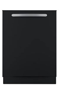 summit appliance dw243bada 24" wide built-in dishwasher, black, ada compliant, quite performance, touch controls, digital display, top control panel, stainless steel interior, 8 wash programs