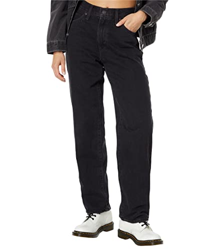 Levi's Women's 94 Baggy, (New) Black Stonewash, 31