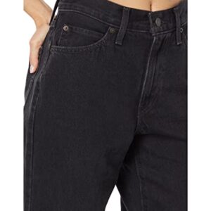 Levi's Women's 94 Baggy, (New) Black Stonewash, 31