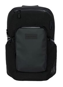 porsche design 15 inch laptop backpack - s luxury travel backpack for men and women - designer bag for 15inch laptop - black
