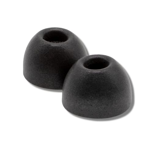 Comply Foam Ear Tips for Beats Fit Pro and Beats Studio Buds, Ultimate Comfort, Unshakeable Fit, Assorted, 3 Pairs,Black