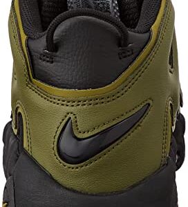 Nike mens Air More Uptempo 96 Basketball Trainers Cj6129 Shoes, Black/Rough Green-pilgrim-blac, 11