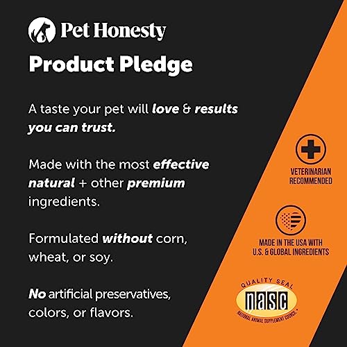 Pet Honesty Senior Dog Joint Supplement | Senior Hemp Mobility - Glucosamine for Dogs, Hemp Oil & Hemp Powder, Dog Joint Pain Relief - Turmeric, MSM, Green-Lipped Mussel, May Reduce Discomfort (180ct)