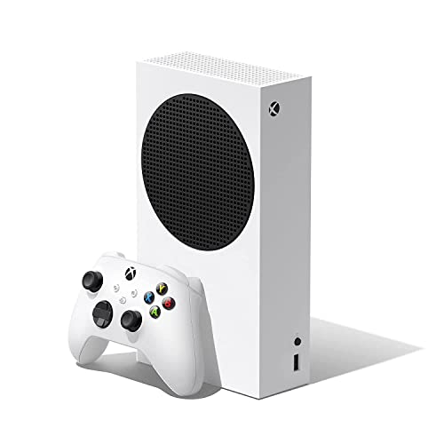 Microsoft Xbox Series S 512GB SSD All-Digital Console (Disc-Free Gaming) - Fortnite & Rocket League - Wireless Controller - HDR - 1440p Gaming Resolution (Renewed)