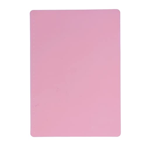 Tnfeeon A4 Writing Pad,Multifunctional Plastic Exam Writing Soft Pad Translucent Drawing Board with Scale for Students()