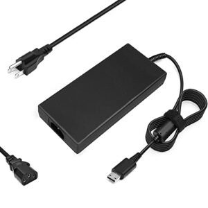 240w usb tip charger for msi ge76 ge66 gp76 gp66 gs77 ms-17k3 a20-240p2a a240a007p s93-0409410-c54 (not work with msi delta 15 series, not replace 280w)