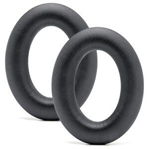 WC Wicked Cushions Extra Thick Replacement Ear Cushions for Bose QC45 (QuietComfort 45) Headphones | (Black)