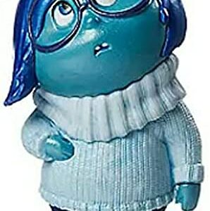 Inside Out Sadness PVC Key Ring Keychain Figure Figurine Charm Ornament