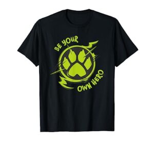 miraculous ladybug cat noir icon be your own hero t-shirt