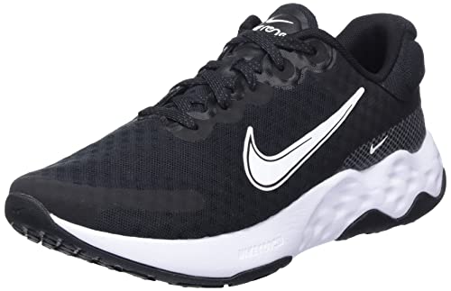 Nike Women's Renew Ride 3 Running Shoes, Black/White-Dk Smoke Grey, 6 M US