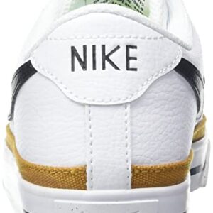 Nike Women's Low-Top Sneakers, White Black Desert Ochre, 6.5