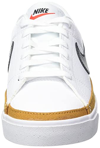 Nike Women's Low-Top Sneakers, White Black Desert Ochre, 6.5