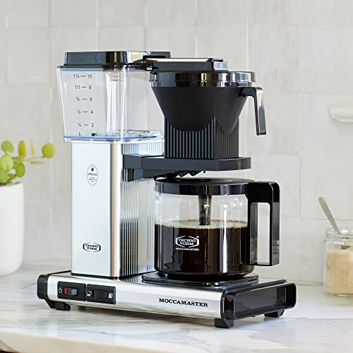Technivorm Moccamaster 53931 KBGV 10-Cup Coffee Maker Slate, 40 Ounce, 1.25l