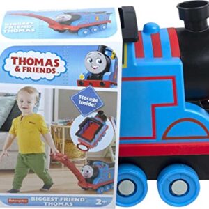 Thomas & Friends Pull-Along Toy Train for Kids Biggest Friend Thomas with Storage for Preschool Kids Ages 2+ Years