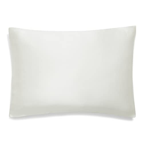 Brooklinen 100% Mulberry Silk Pillowcase - Standard Size, Ivory | Skin, Hair, and Sleep Benefits