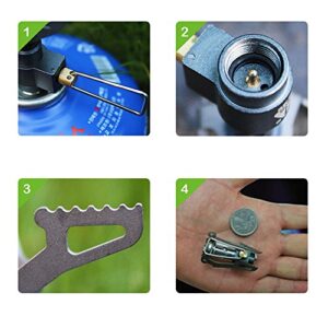 BRS-3000T Mini Camping Titanium Alloy Stove Ultralight 25g for BBQ Picnic Cookout