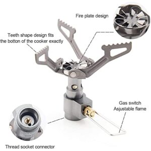 BRS-3000T Mini Camping Titanium Alloy Stove Ultralight 25g for BBQ Picnic Cookout